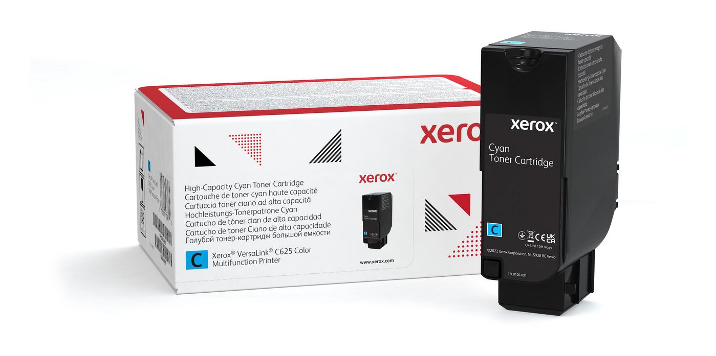 Xerox 006R04645 Cyan Toner – Original XL – 16'000 Seiten – für Xerox VersaLink C625