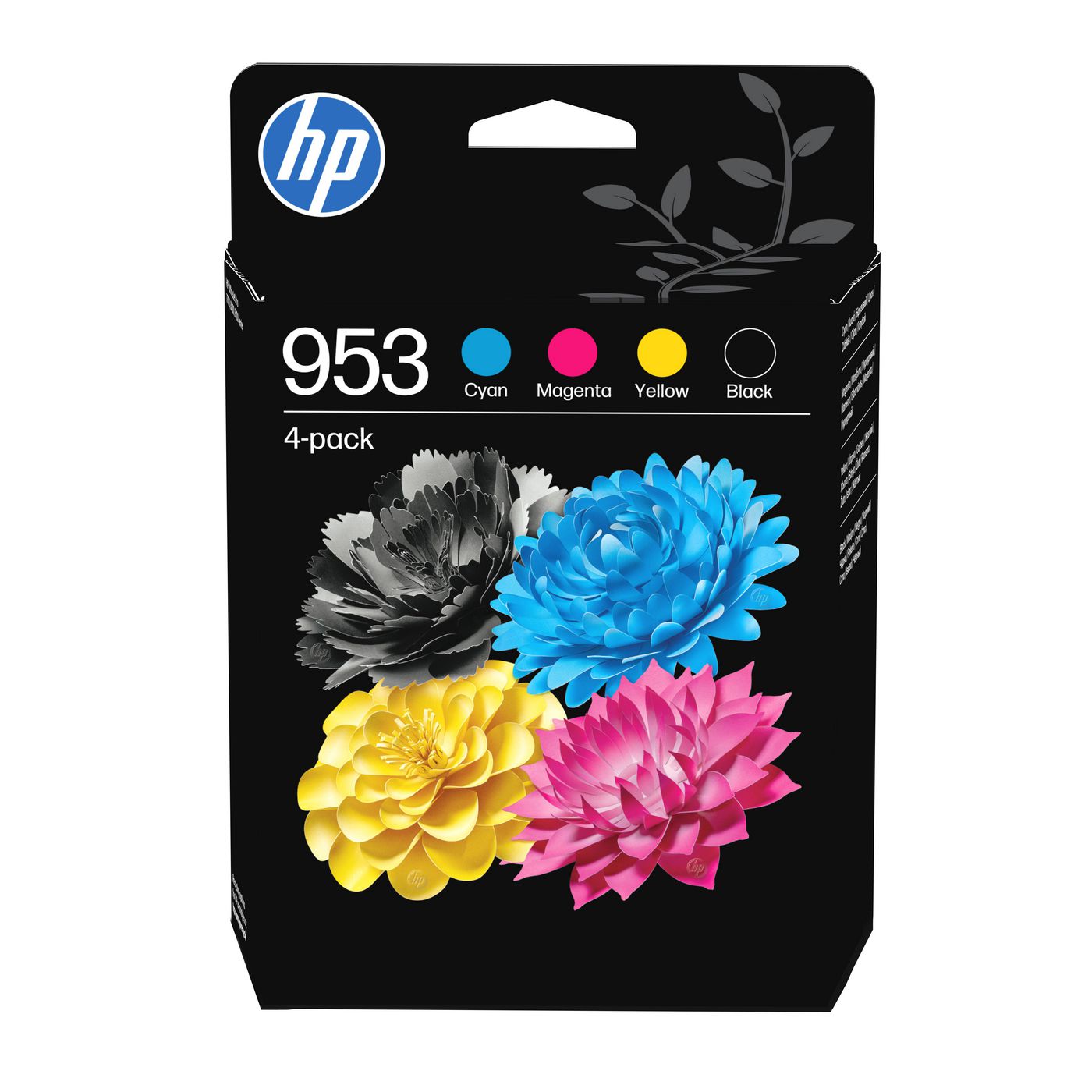 HP 953 Tintenpatronen-Multipack, 4er-Set (Original) – für HP OfficeJet Pro 7720/7730/7740, 8210, 8720/8730