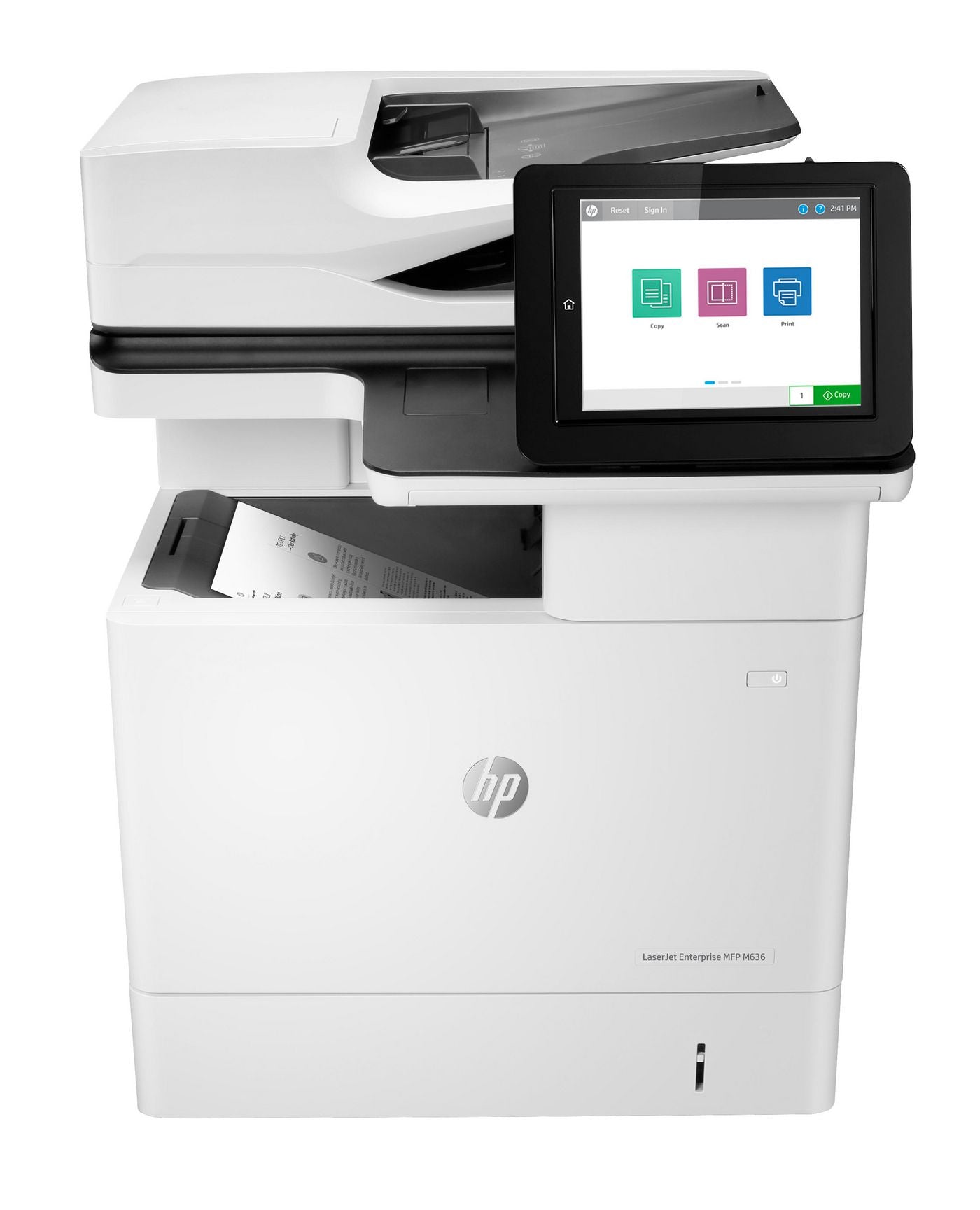 HP LaserJet Enterprise MFP M636fh – SW-Laser-Multifunktionsdrucker, A4, 4-in-1, Duplex, ADF, WLAN/LAN