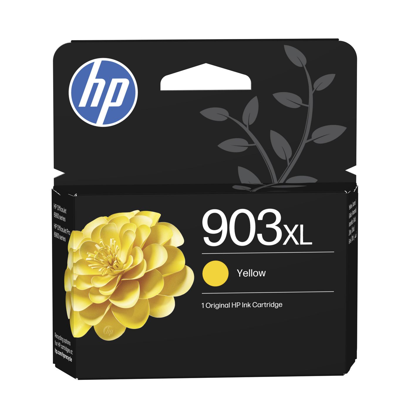 HP 903XL Gelb Tintenpatrone (Original) – 750 Seiten – für OfficeJet 6950, OfficeJet Pro 6974 – T6M11AE