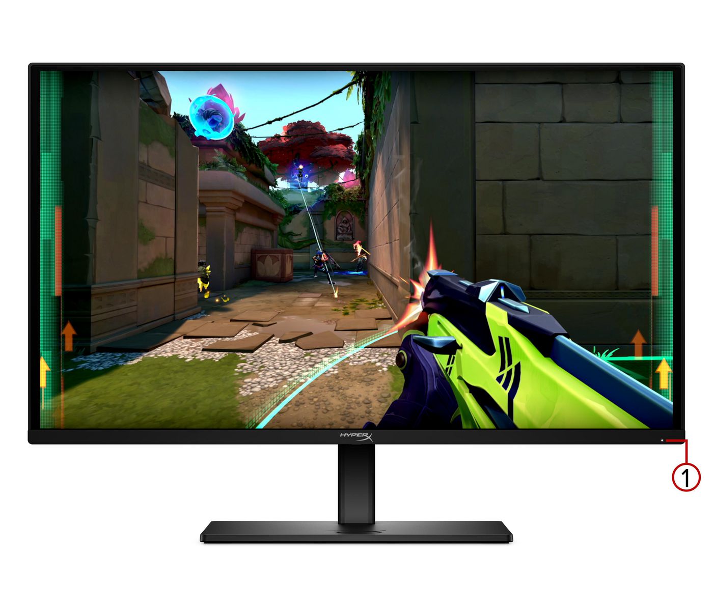 HP Omen – 27", 2560 × 1440 (WQHD), OLED, 500 Hz, USB-C 100 W, HDR