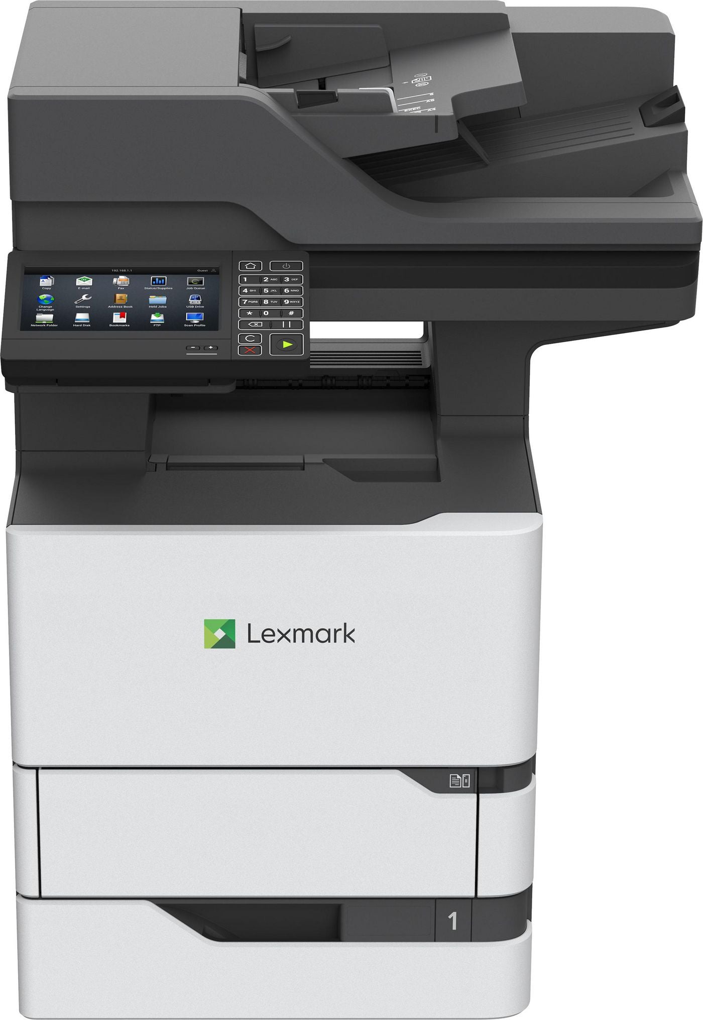 Lexmark XM5370 – Schwarz-Weiss, A4, Duplex, LAN, USB, 66 S./Min., AirPrint, Mopria