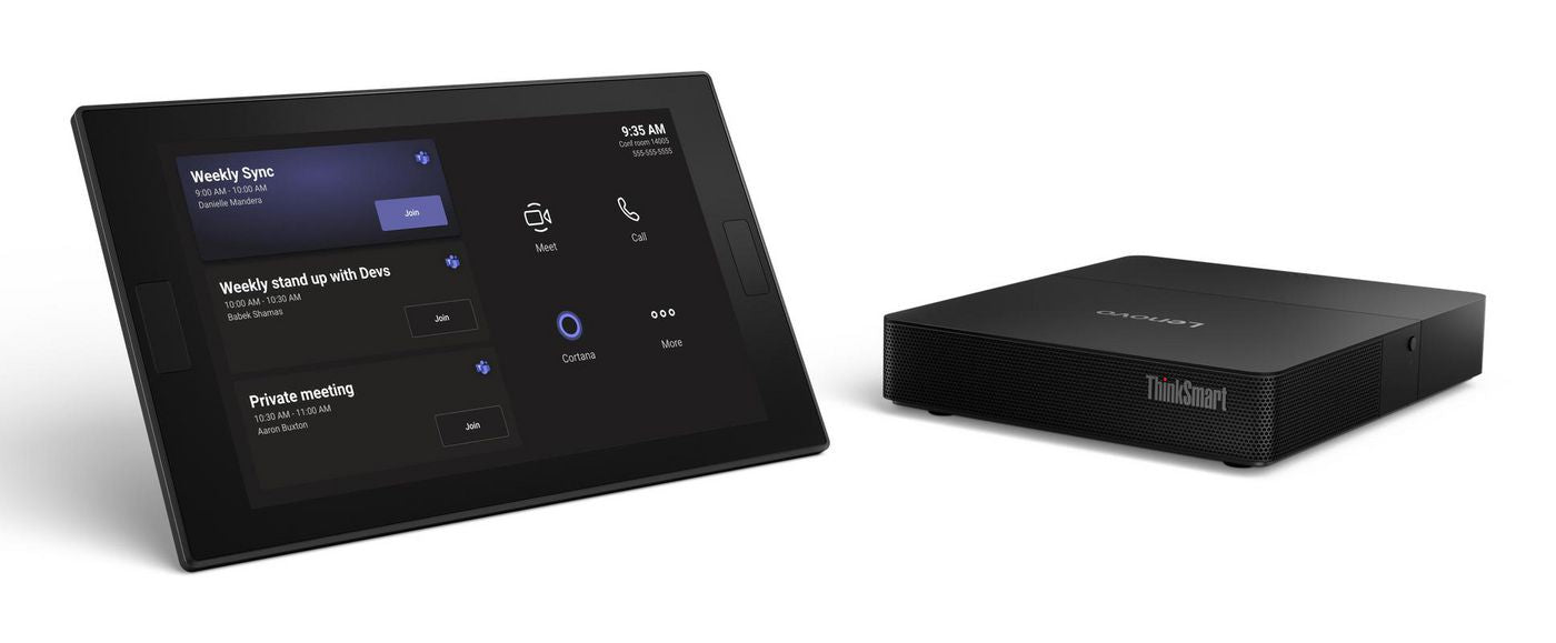 Lenovo ThinkSmart Core + Controller – Controller-Set – 10,1", Windows 11 IoT Enterprise, Schwarz