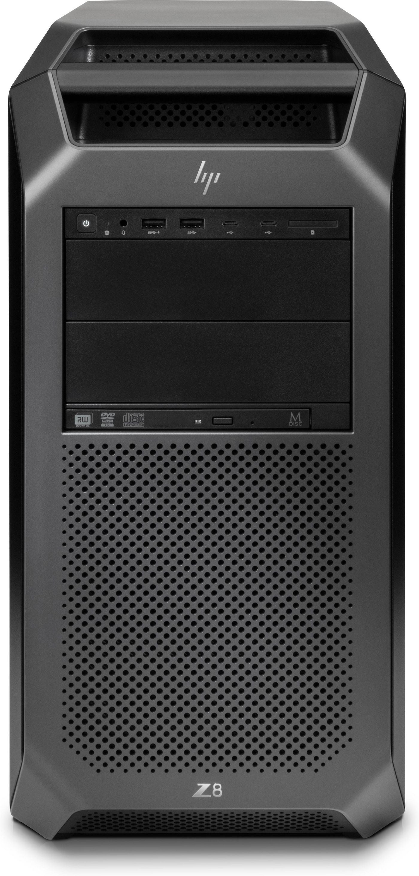 HP Z8 G4 Tower – Intel Xeon Silver 4108, 32 GB RAM, 1 TB HDD, DVD‑RW, Windows 11 Pro