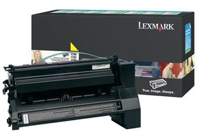 Lexmark C780A1Yg Gelber Toner – Original – 6'000 Seiten – für Lexmark C780/C782
