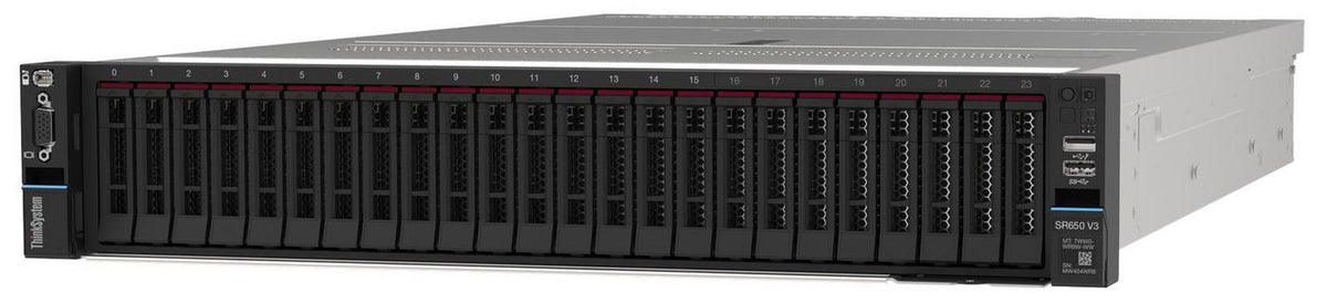 Lenovo ThinkSystem SR650 V3 Tower – Intel Xeon Silver 4510, 64 GB RAM
