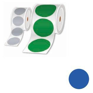 Brother LTZ15050FPEL – Markierungspunkte Ø 50 mm – Blau – 500 Etiketten/Rolle