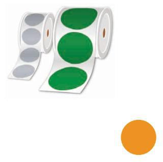 Brother LTZ1K025FPEL – Etiketten (Rolle) Ø 25 mm – orange – 1000 Etiketten/Rolle