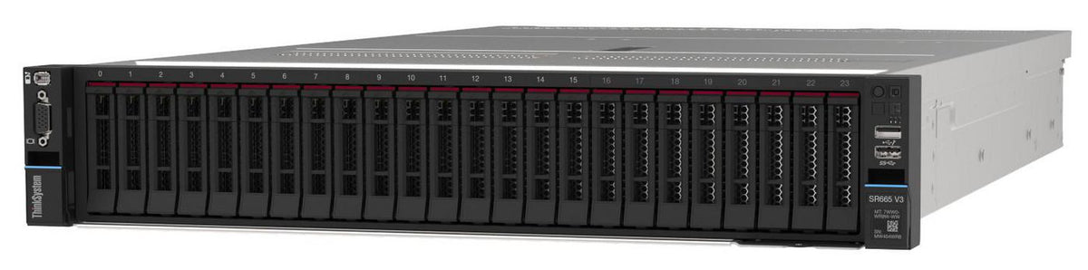 Lenovo ThinkSystem SR665 V3 Tower – AMD EPYC 9135, 32 GB RAM