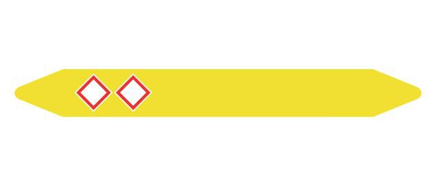 Brother LTZ16026FPIC – Etiketten (Rolle) 250 × 26 mm – Gelb – 351 Etiketten/Rolle
