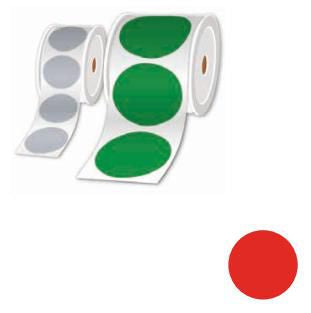 Brother LTZ14025FPEL – Etiketten (Rolle) Ø 25 mm – rot – 1'000 Etiketten/Rolle