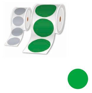 Brother LTZ17050FPEL – Markierungspunkte Ø 50 mm – Grün – 500 Etiketten/Rolle