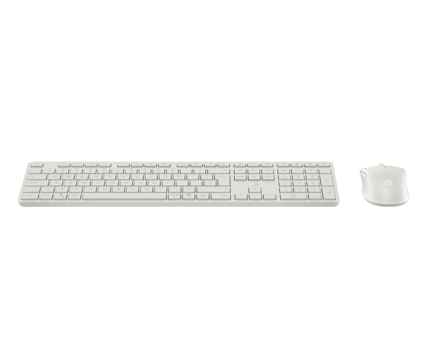 HP 495C – Tastatur- und Maus-Set – 100% – Bluetooth & 2,4 GHz (USB-A Empfänger) – Weiss