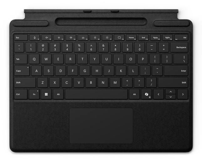 Microsoft Surface Pro Tastatur – Docking-Tastatur – Andocken (Cover-Port) – AZERTY (BE) – für Surface Pro 8–11