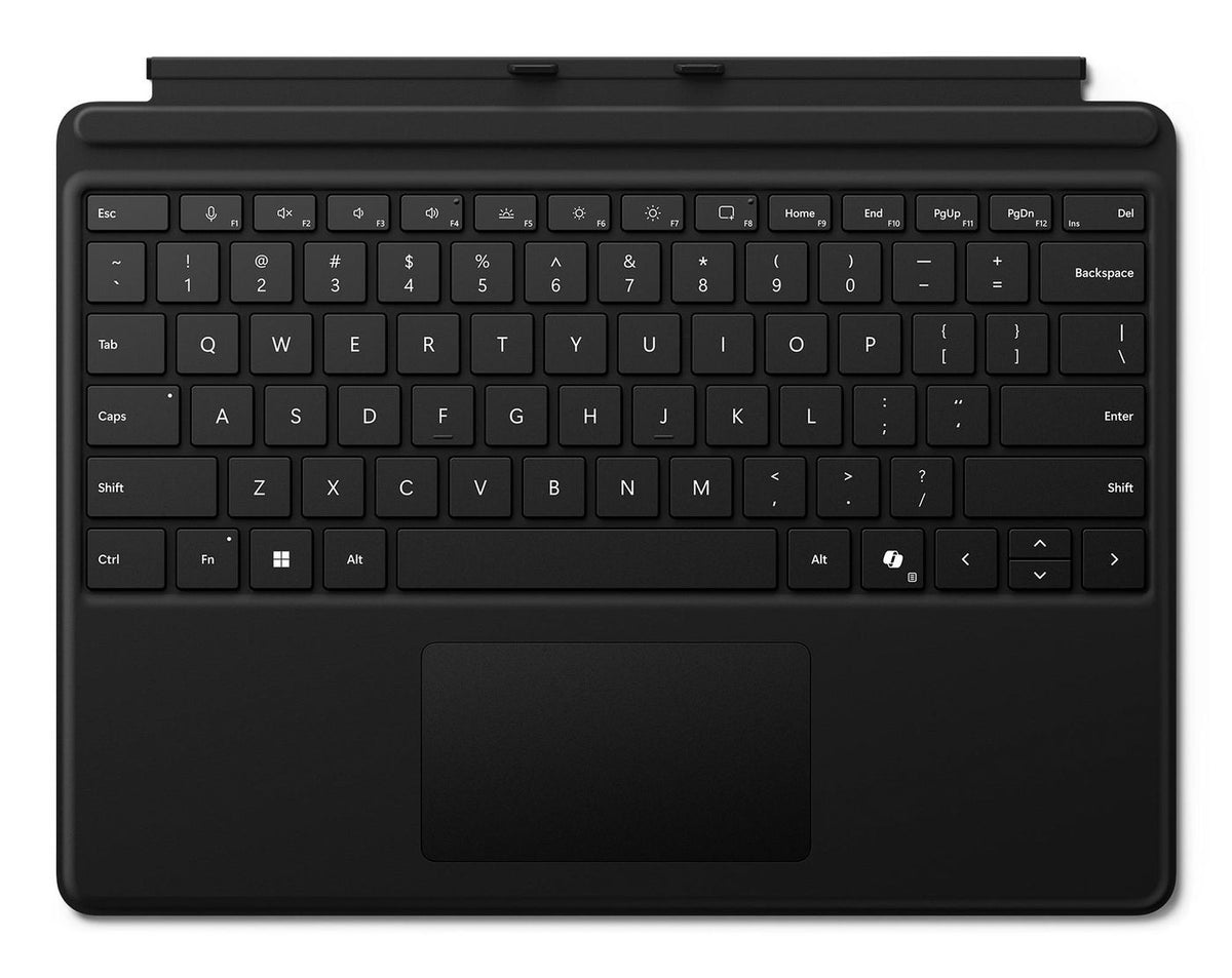 Microsoft Surface Pro Cover – Docking-Tastatur mit Touchpad – Microsoft Cover Port – für Surface Pro (8–10, X)