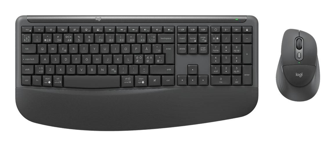 Logitech Signature Comfort Plus Combo – Tastatur- und Maus-Set