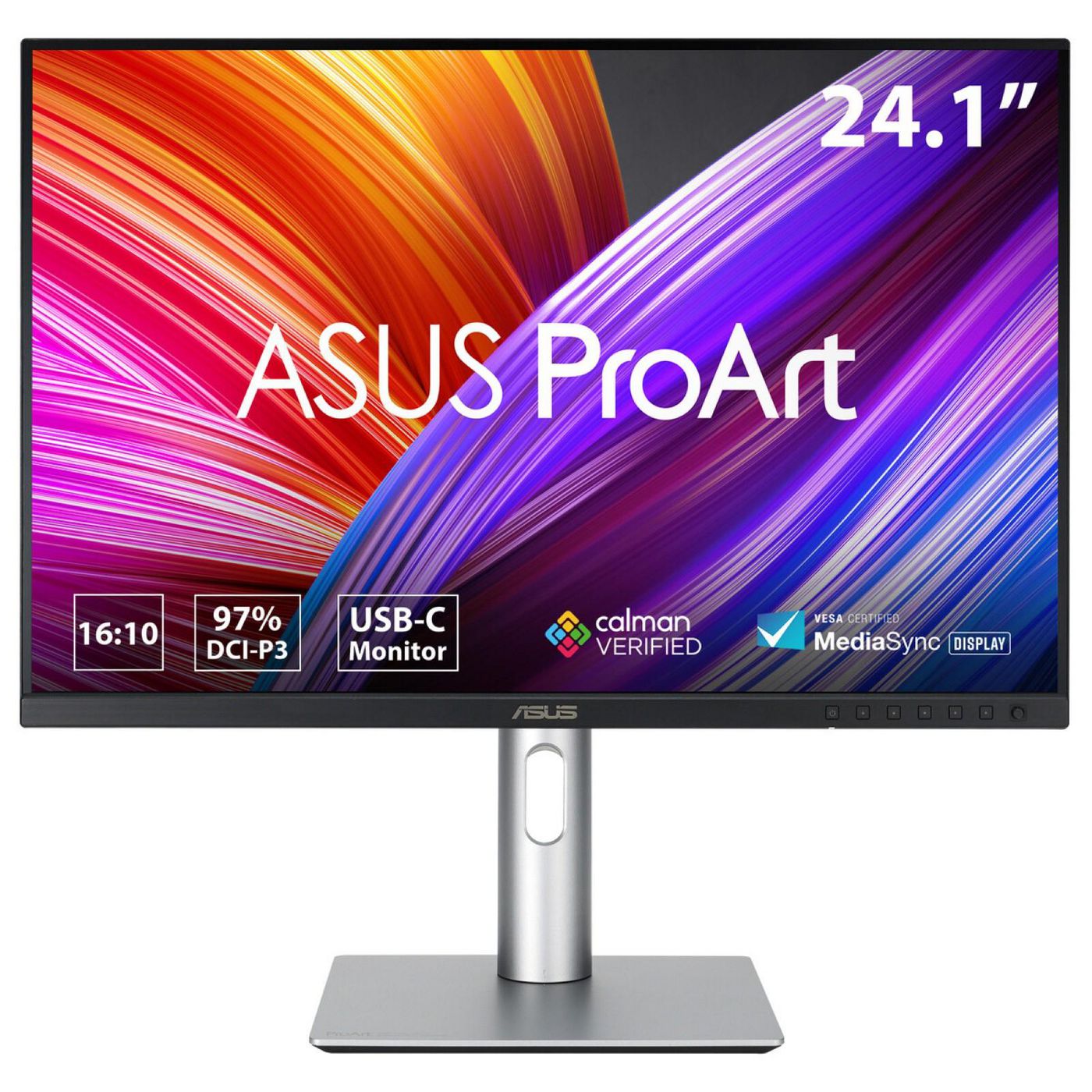 ASUS 248Crv – 24,1", 1920 × 1200, IPS, USB-C 96 W, HDR10