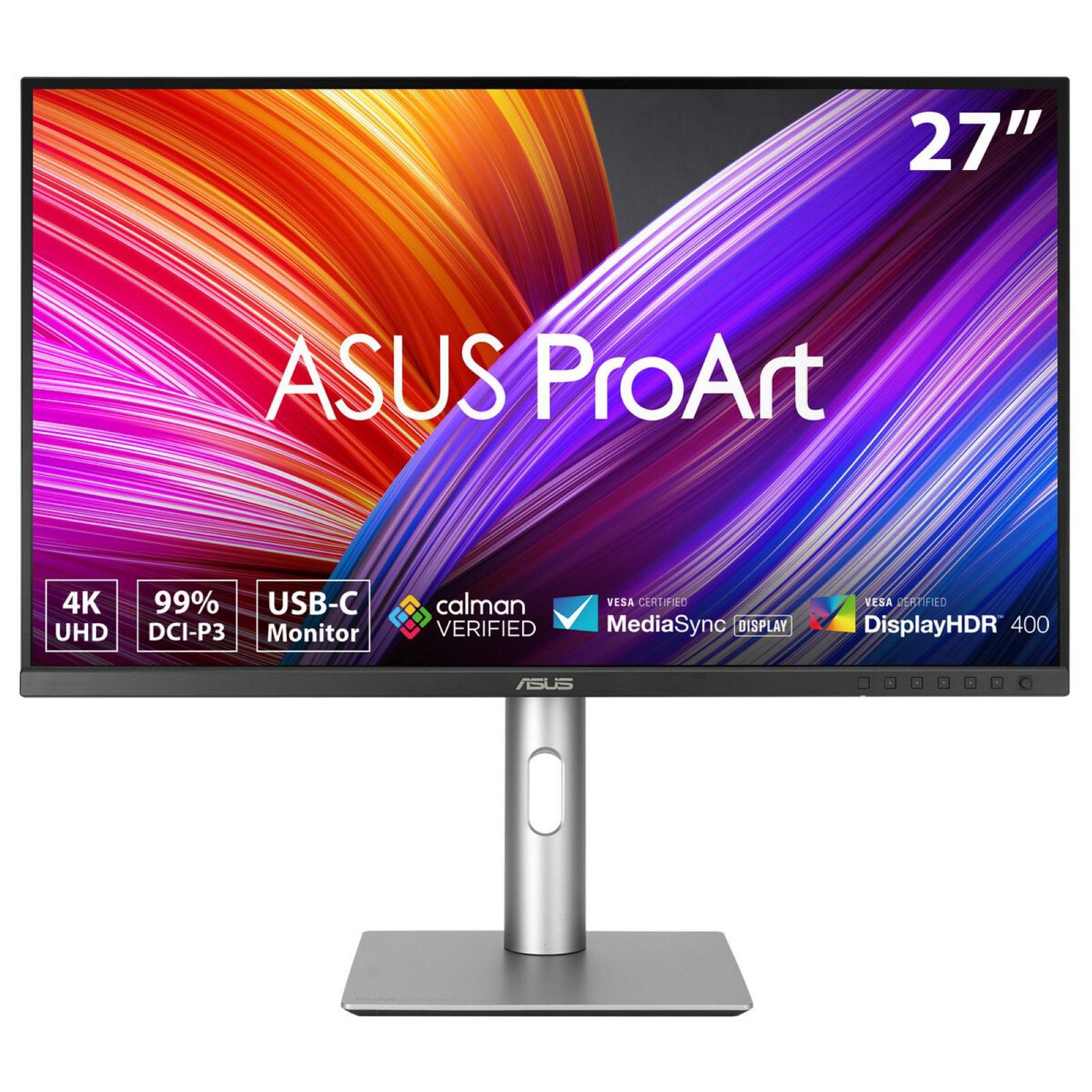 ASUS ProArt PA279CRV – 27", 3840 × 2160 (4K), IPS, USB-C 96 W, DisplayHDR 400
