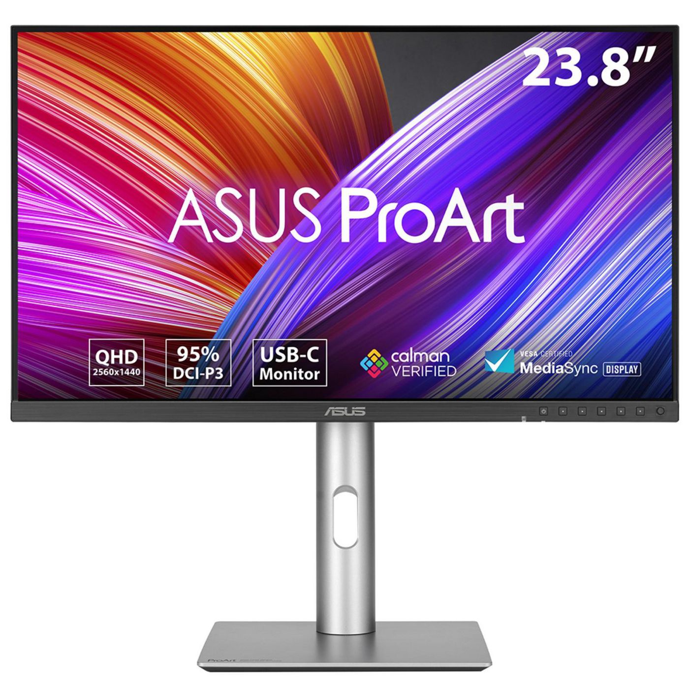 ASUS ProArt PA24ACRV – 23,8", 2560 × 1440 (WQHD), IPS, USB-C 96 W, DisplayHDR 400