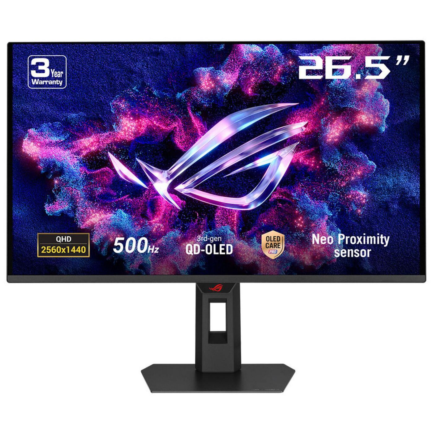 ASUS 26,5", 2560 × 1440 (WQHD), OLED