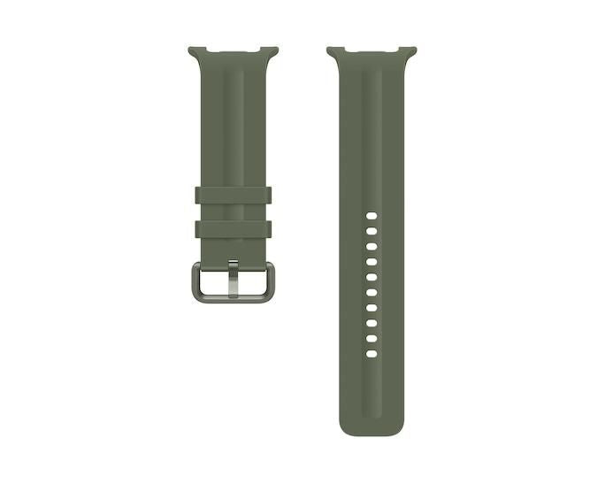 Samsung Watch9 – Sportarmband, Olive, M/L