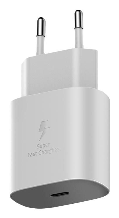 Samsung EP‑TA800 USB-Ladegerät 25 W – USB‑C×1 – PD 3.0, SFC – für mobile Geräte – Weiss