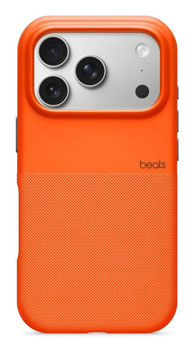 Apple Beats Backcover – für Apple iPhone 17 Pro, MagSafe, TPU, Sierra Orange