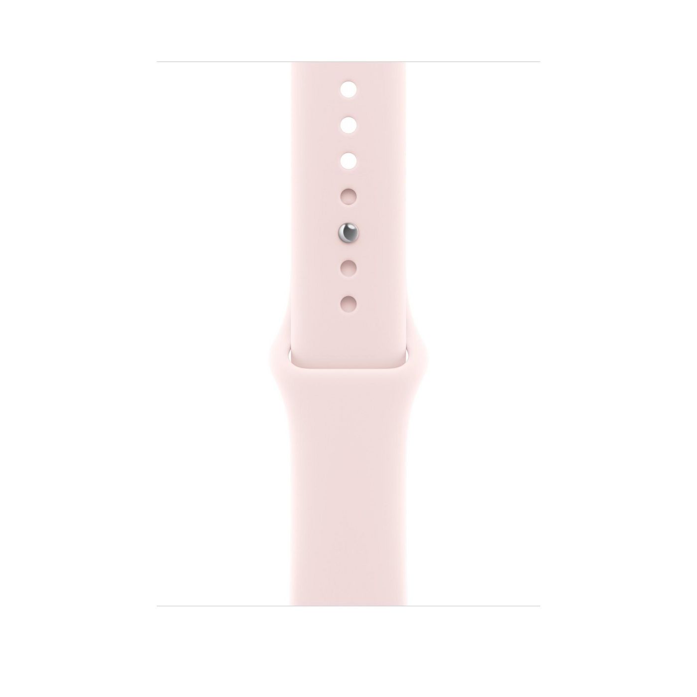 Apple 46 mm – Sportarmband, Soft Pink, S/M