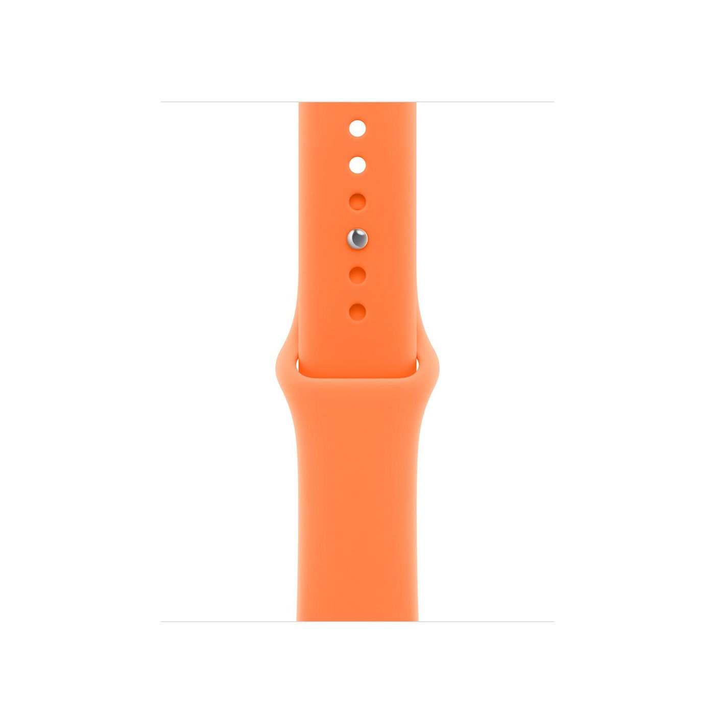 Apple 42 mm – Sportarmband, Clementine, M/L