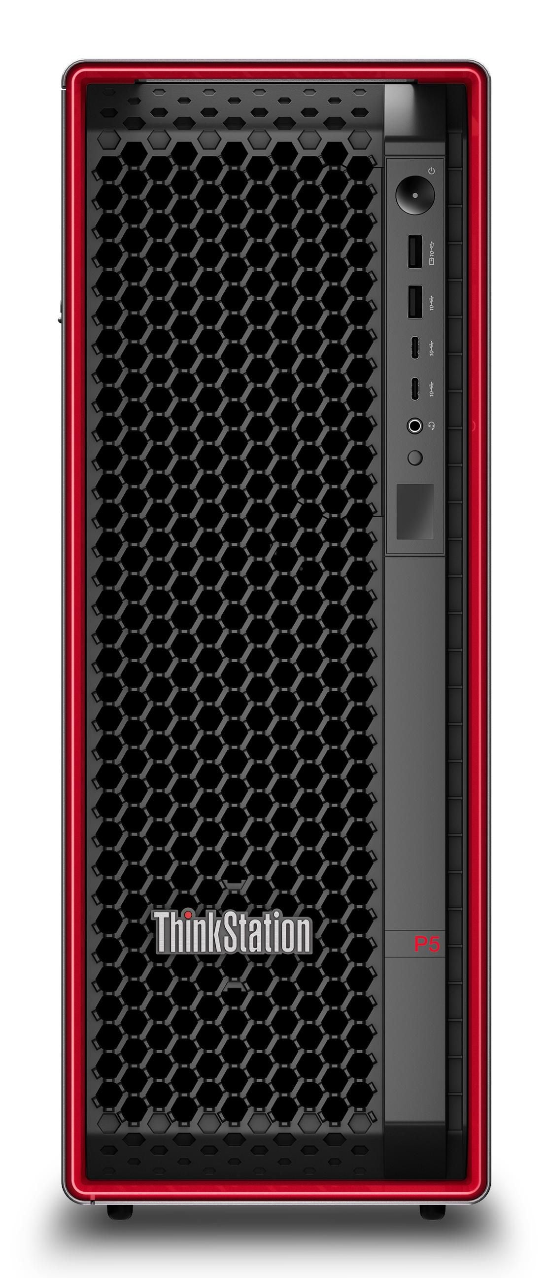 Lenovo ThinkStation P5 Tower – Intel Xeon W3-2525, 64 GB RAM, 1 TB SSD, Windows 11 Pro