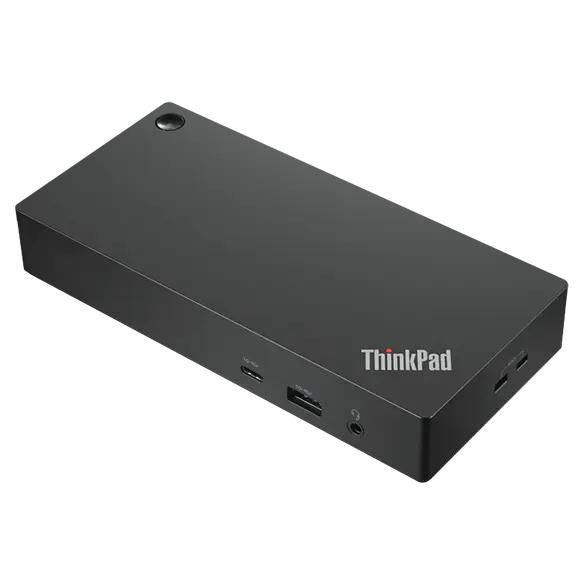 Lenovo Dockingstation – USB-C, 2× DP, 1× HDMI, 5× USB-A, 100 W PD, GbE, 3,5 mm Audio
