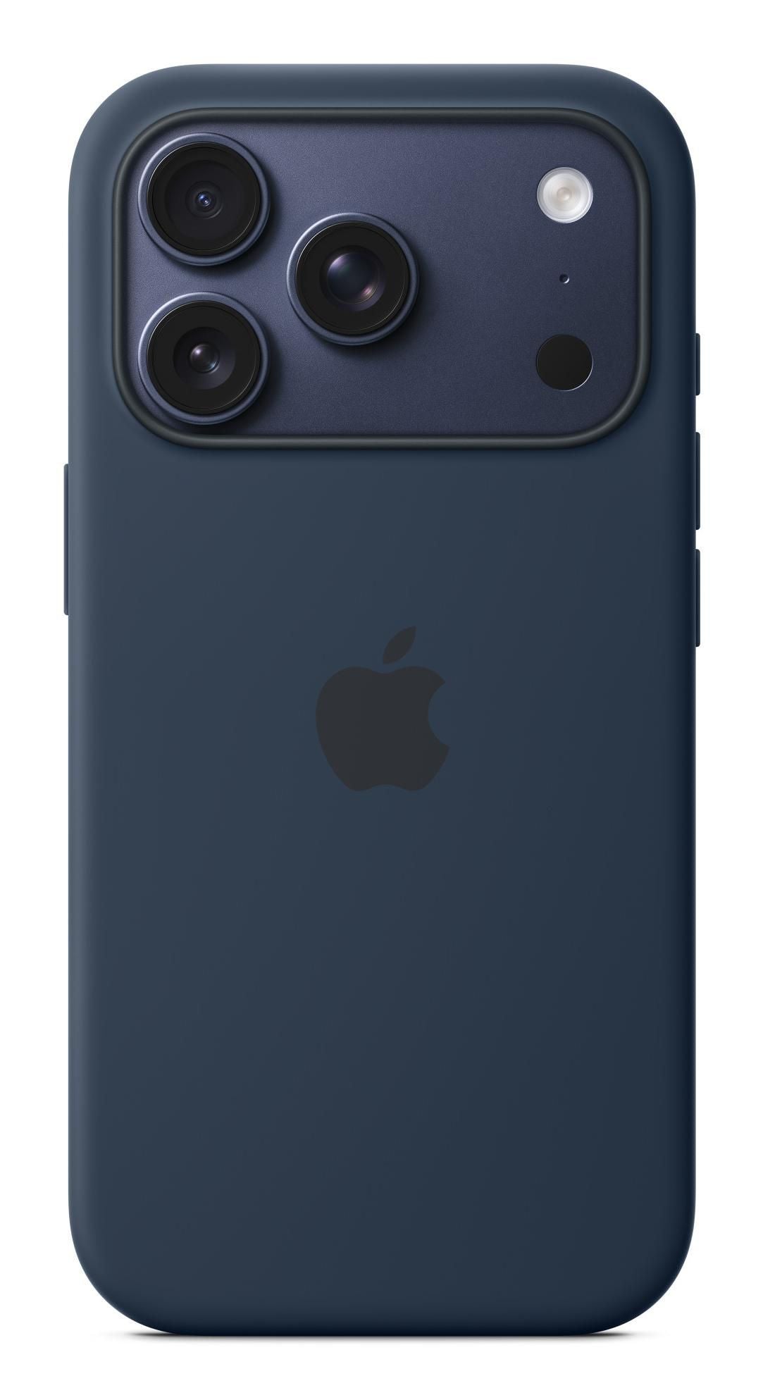 Apple Backcover – für Apple iPhone 17 Pro, MagSafe, Mikrofaser+Silikon, Mitternacht