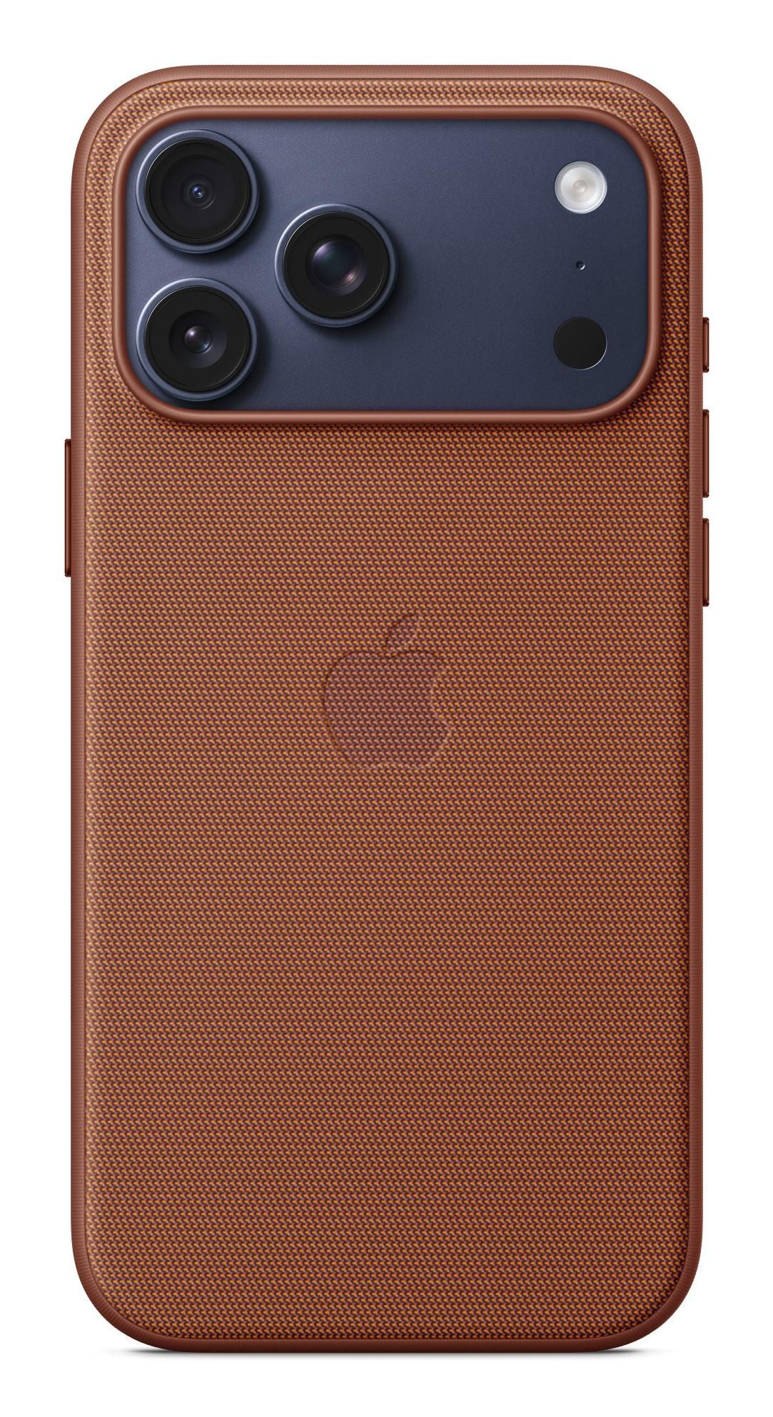 Apple Techwoven Backcover – für Apple iPhone 17 Pro Max – MagSafe, Aluminium+Stoff+TPU, Sienna