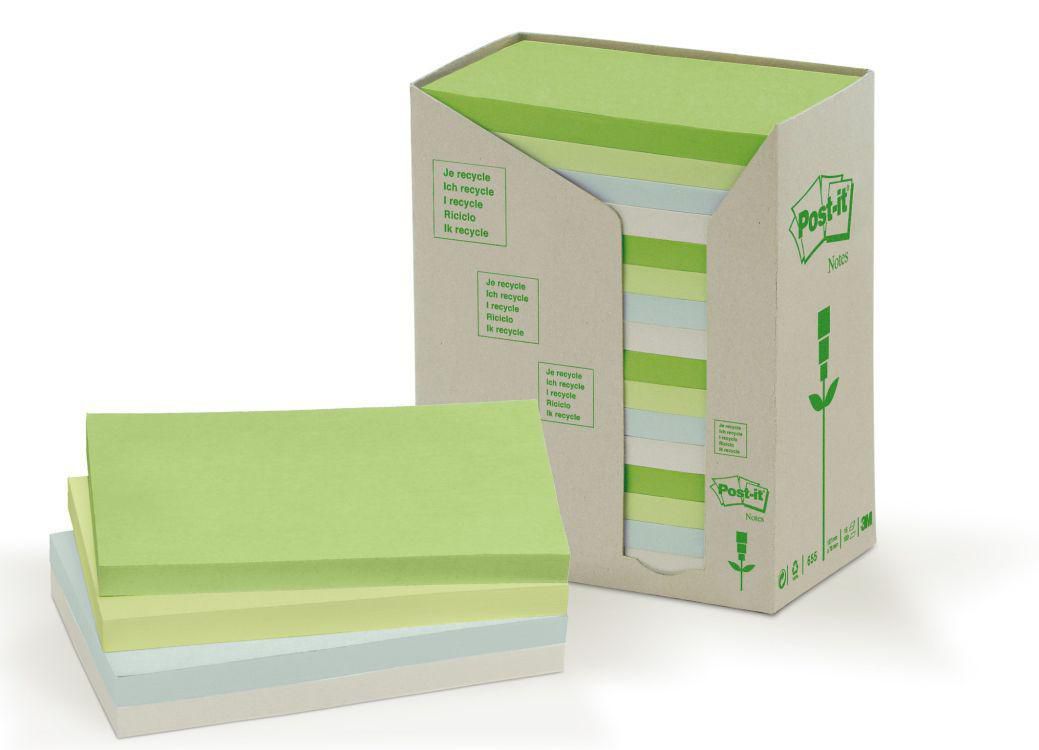 3M Haftetiketten – rechteckig 127 × 76 mm, 16 Blätter (100 Stk.)