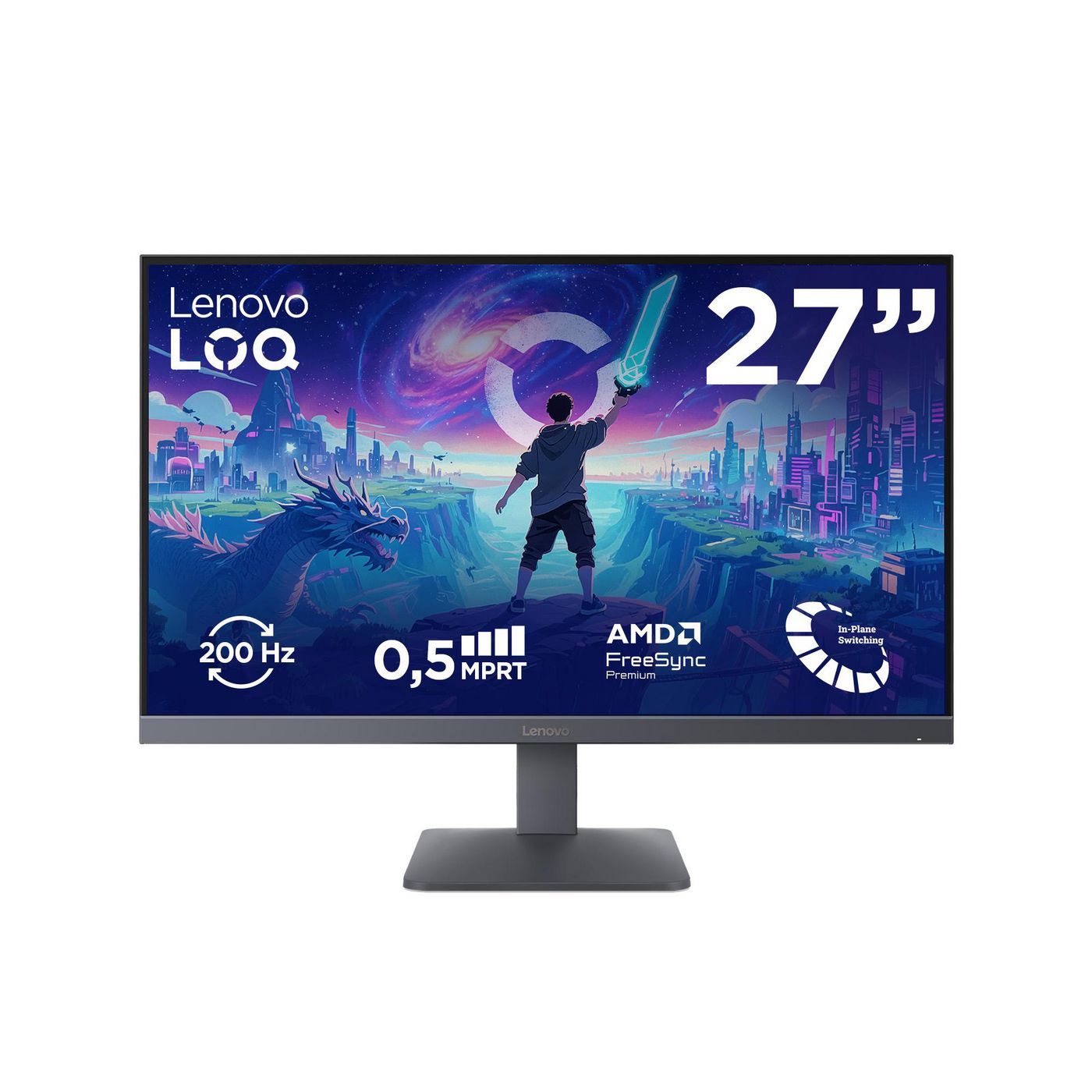 Lenovo LOQ 27-10 – 27", 1920 × 1080 (Full HD), IPS, 200 Hz, HDR10