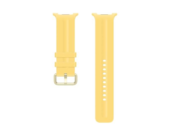 Samsung Watch 9 – Sportarmband, Gelb, M/L