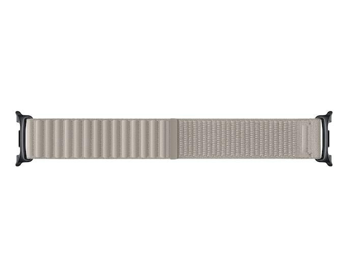 Samsung Watch 9 – Stoffarmband, Mocha, M/L, für Galaxy Watch 9/8