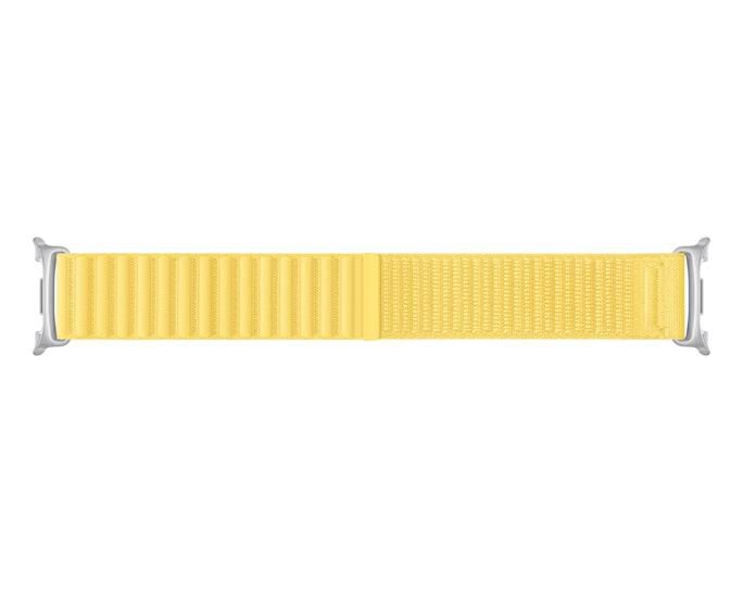 Samsung Galaxy Watch 9 – Stoffarmband, Gelb, M/L, für Galaxy