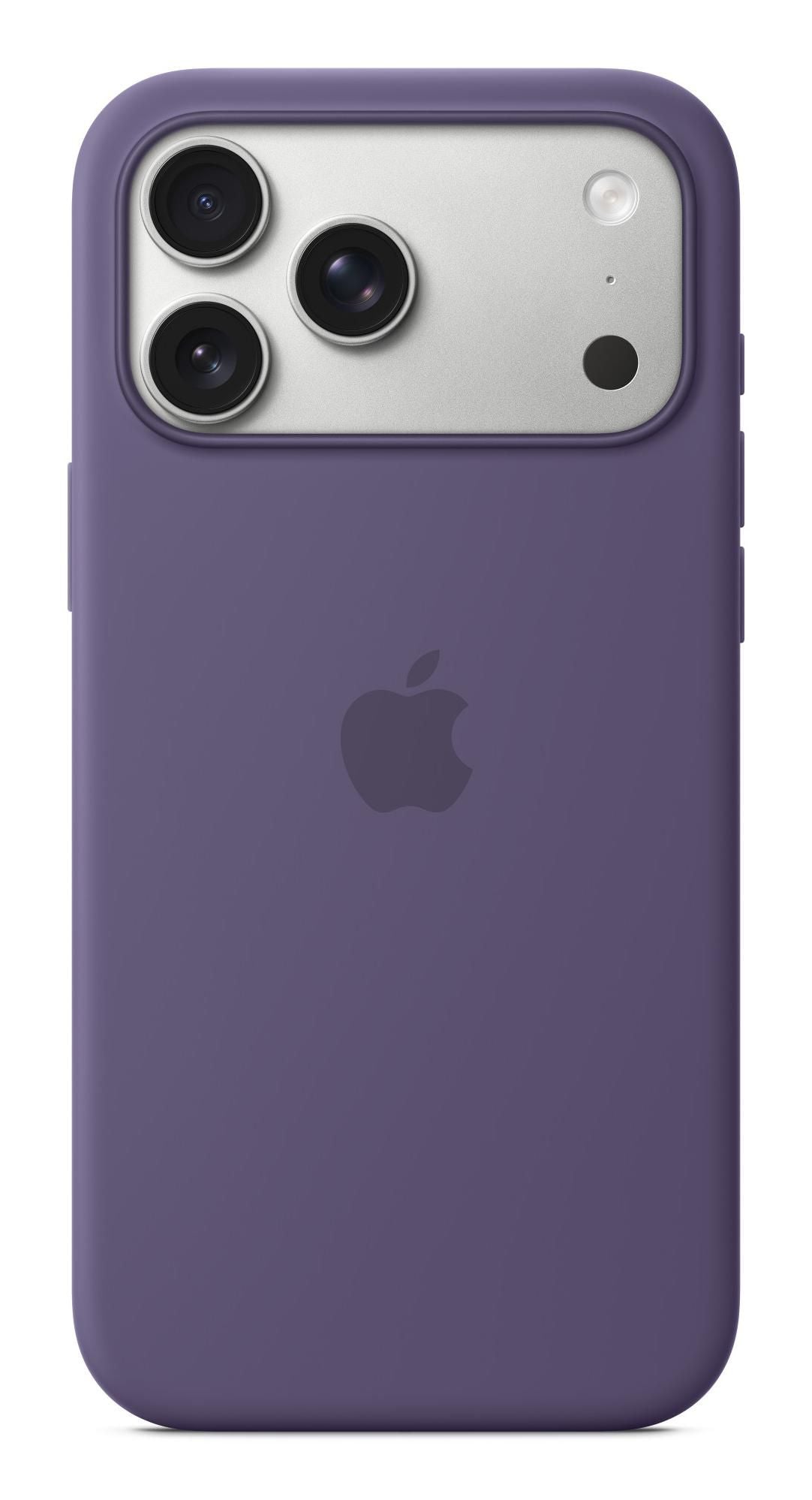 Apple Backcover – für Apple iPhone 17 Pro Max – MagSafe, Silikon+Mikrofaser, Purple Fog