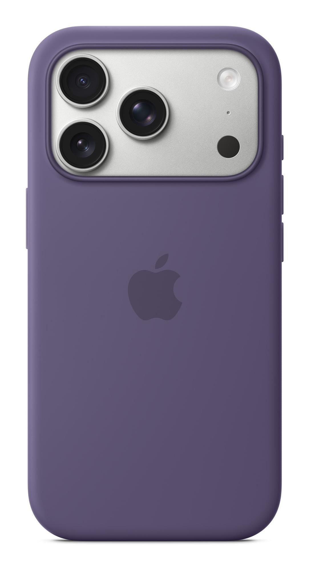 Apple Backcover – für Apple iPhone 17 Pro, MagSafe, Mikrofaser+Silikon, Purple Fog