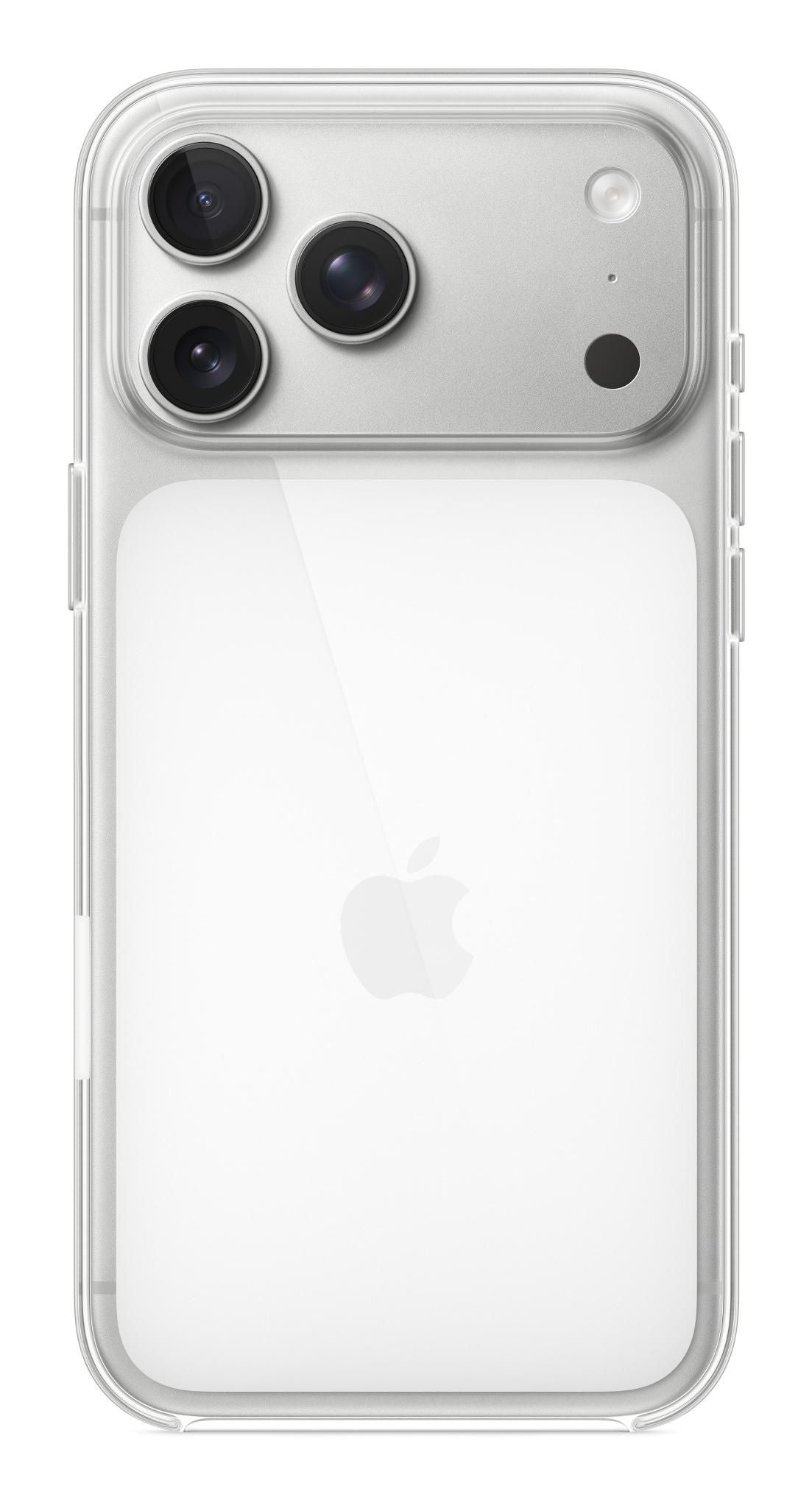 Apple Clear Case Backcover – für Apple iPhone 17 Pro Max, MagSafe, PC, Transparent
