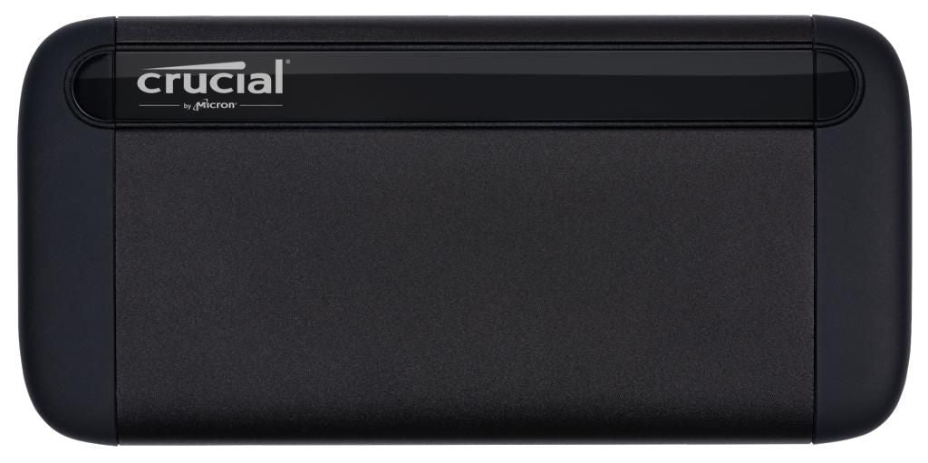 Crucial Externe SSD 500 GB – 1050 MB/s, USB Typ-C 3,2 Gen 2, Schwarz
