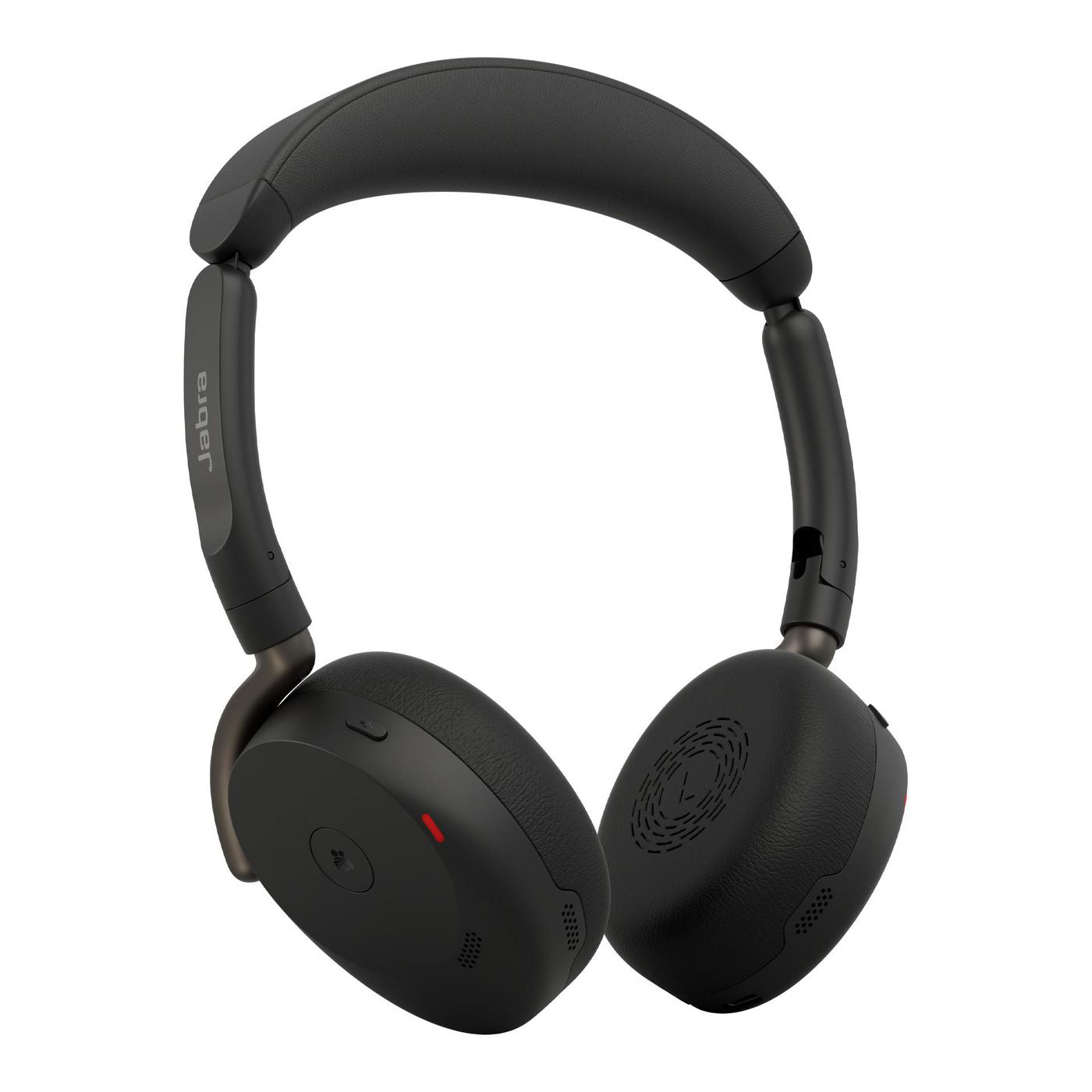 Jabra Evolve3 65 Flex Office-Headset – On-Ear, Stereo, BT, MS Teams zertifiziert, mit USB-A-Dongle, Schwarz