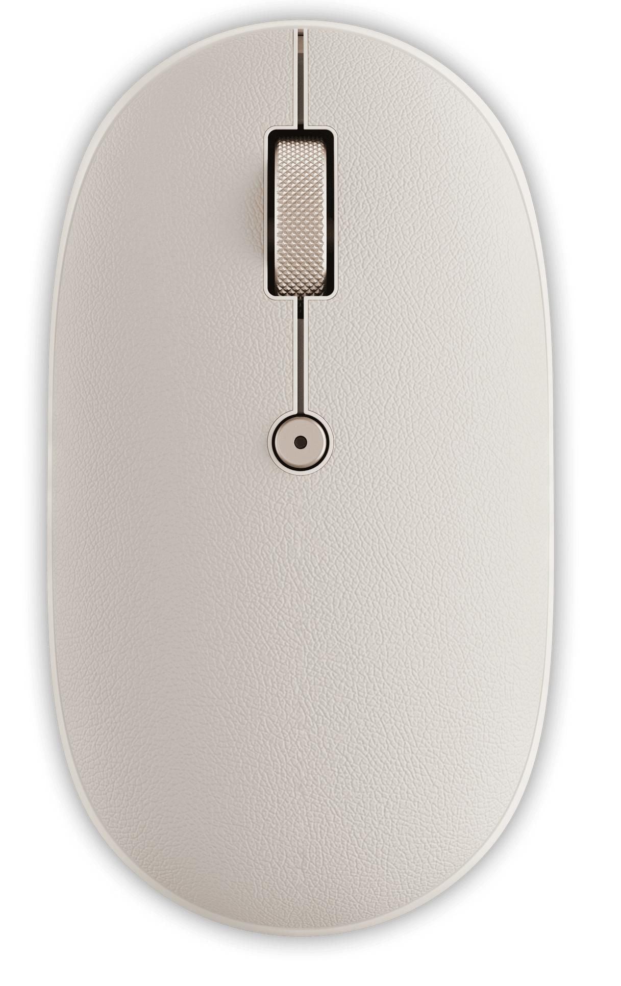 Satechi Onthego Mouse Travel – Maus – Kabellos (Bluetooth), 2400 DPI, beidhändig, Sand