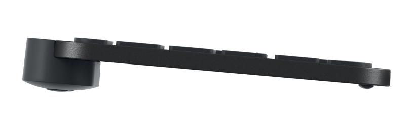 Logitech MX Keys S – Tastatur – Scherenmechanik – Bluetooth & 2,4 GHz (Nano-Empfänger USB-A) – Beleuchtet – Graphit
