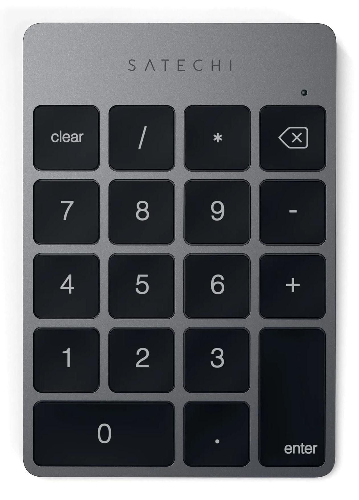 Satechi Mobile Device Tastatur – Tastatur – Bluetooth – USB‑C Ladeport – Grau – für MacBook, iMac, Mac mini
