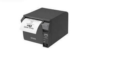 Epson TM-T70II-025 – POS-Drucker, Thermodirekt, 80 mm, USB-B/RS-232/Bluetooth, Auto-Cutter, Schwarz