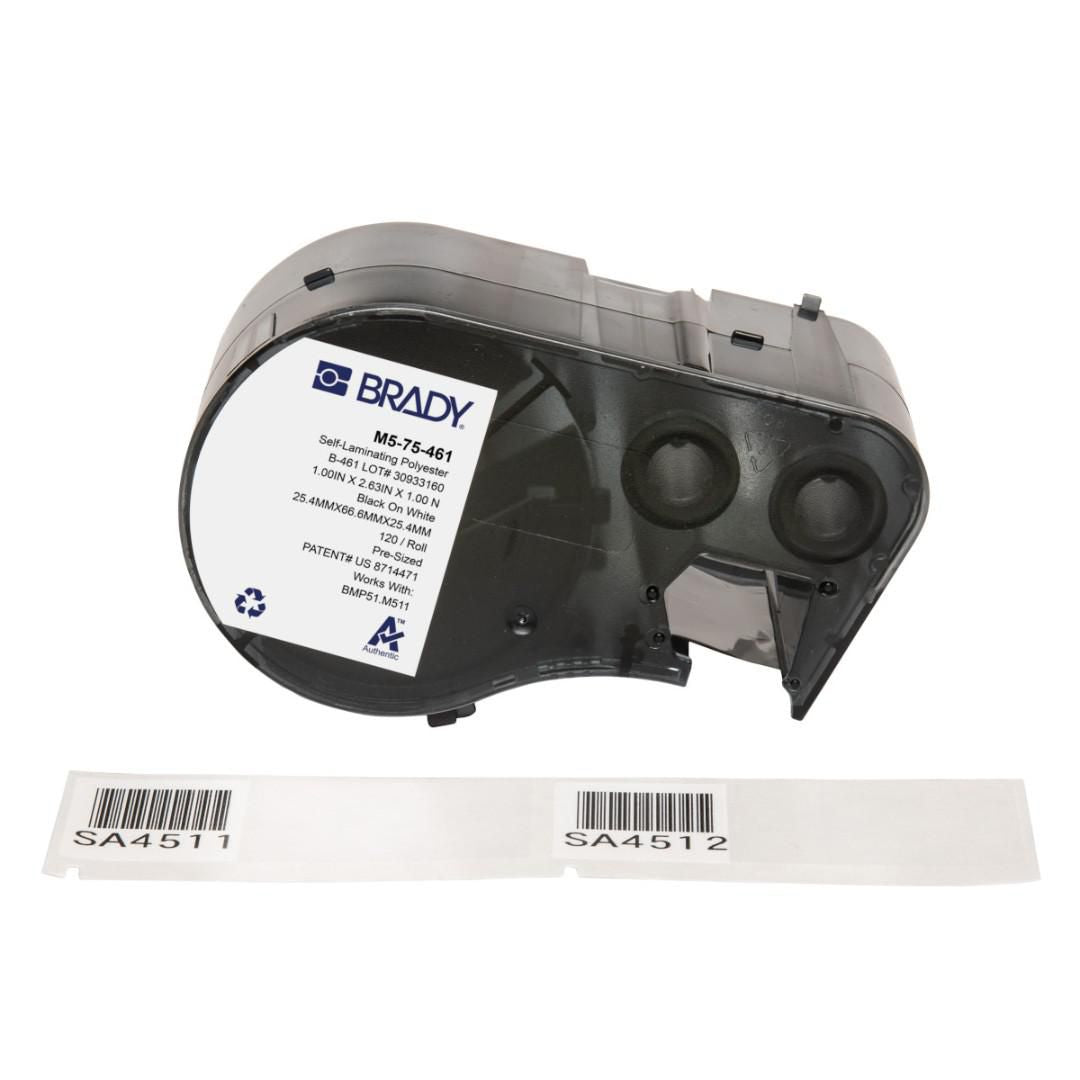 Brady M5-75-461 – Etiketten (Rolle) 67 × 25 mm – für Brady BMP51/BMP53/M511