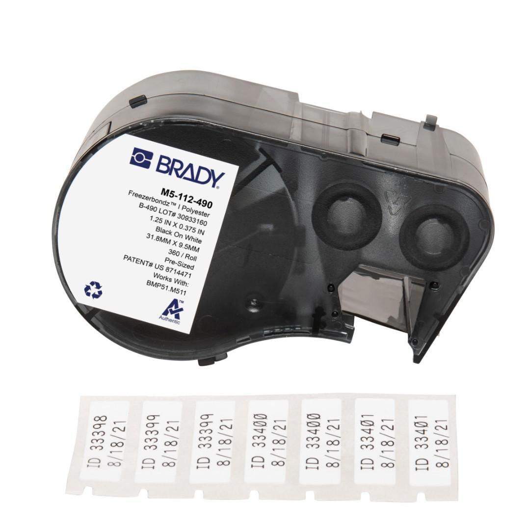 Brady FreezerBondz – Etiketten (Rolle) – für BMP51, BMP53, M511