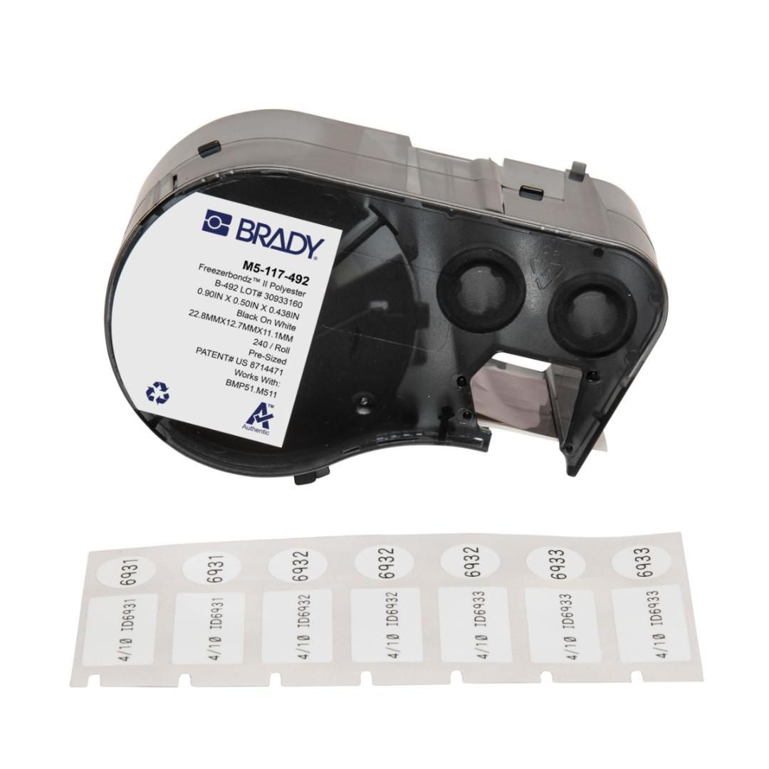 Brady FreezerBondz Schriftband – für Brady BMP51/BMP53/M511